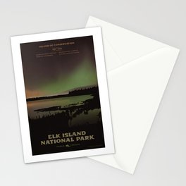 Elk Island National Park Stationery Card