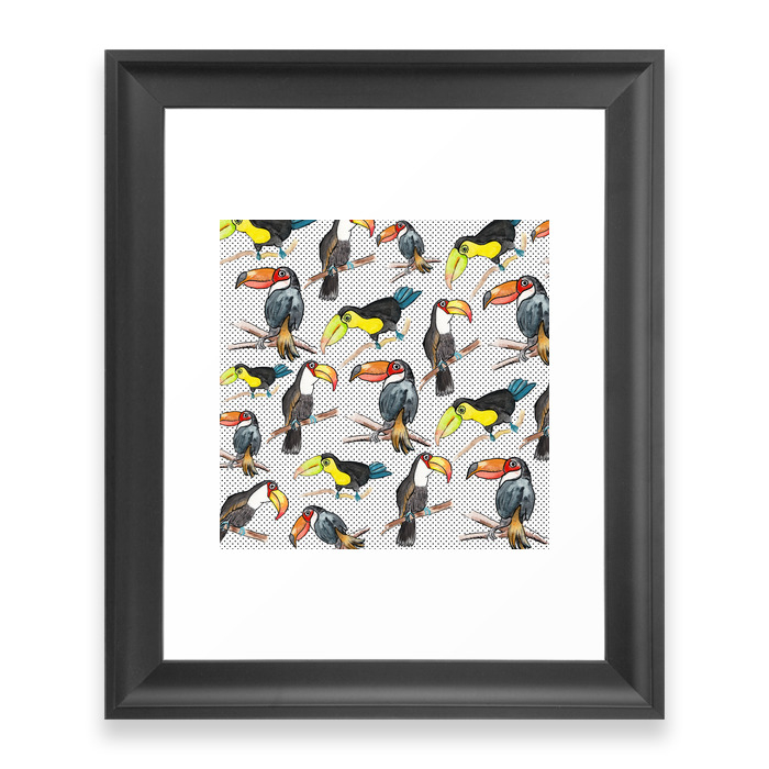 Tucan Tucans Framed Art Print by sumshineco