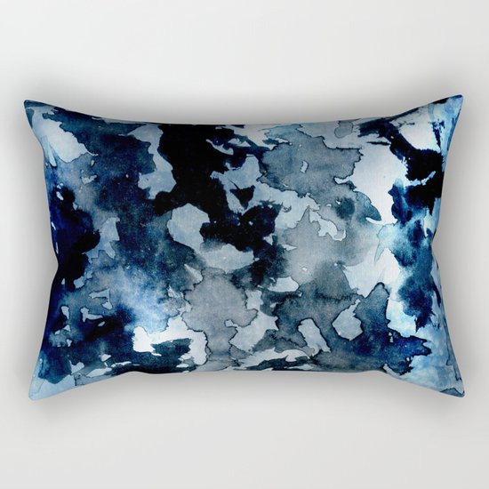 Shadows - Blue Dream Rectangular Pillow