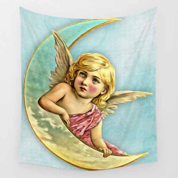 Tapestry angel new arrivals