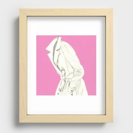 Don't Forget Your Coat Recessed Framed Print