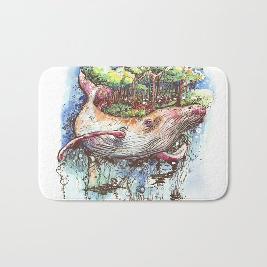 Whale Song Bath Mat