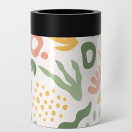Colorful Cutouts Abstract  Can Cooler