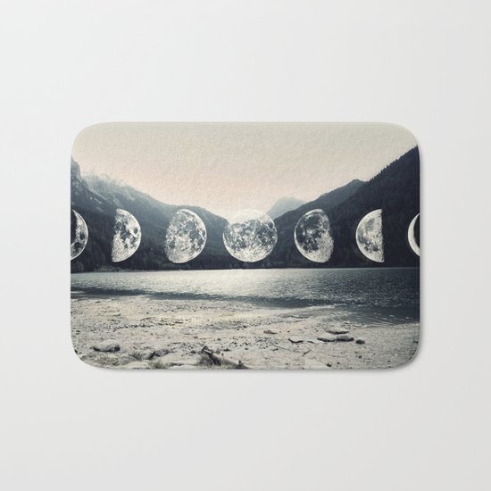 Moonlight Mountains Bath Mat
