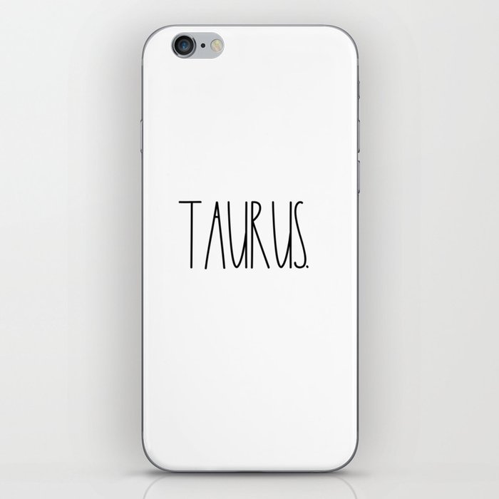 Unn Dunn Taurus.  iPhone Skin