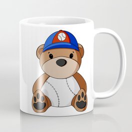 Baseball Teddy Bear Mug