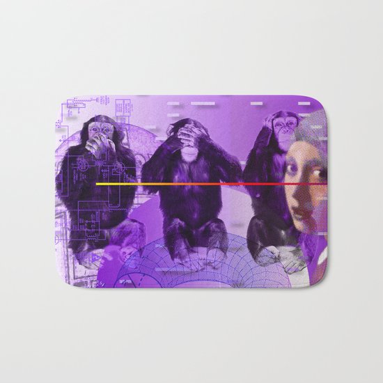 It's Just Not Gonna Happen < The NO Series (Purple) Bath Mat