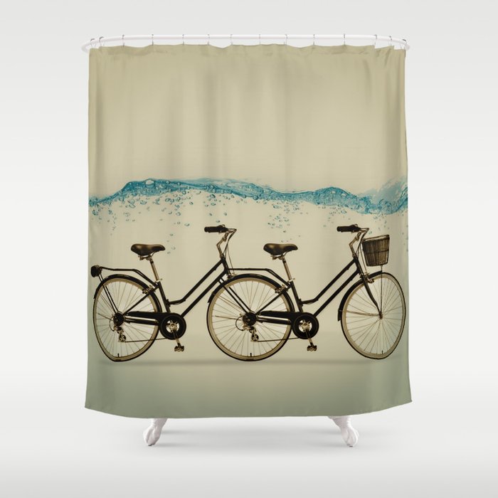 Deep Sea Tandem Shower Curtain