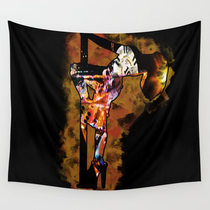 The Lap Dancer Wall Tapestry