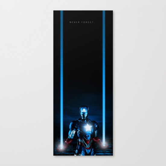 NEVER FORGET Canvas Print