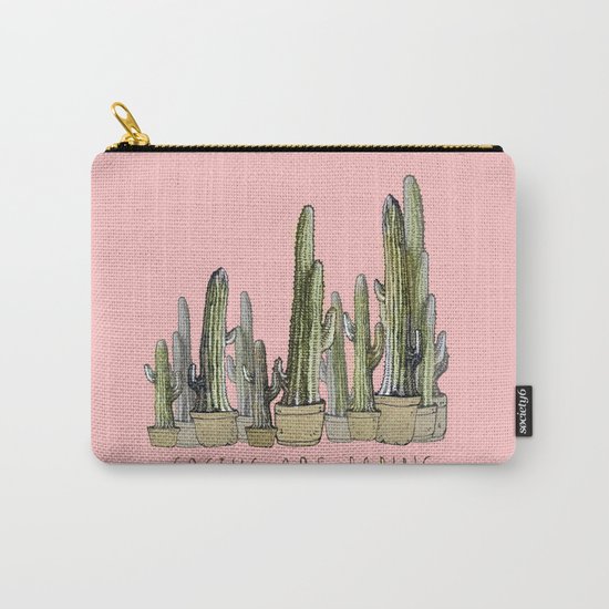 Cactus are Boring Carry-All Pouch