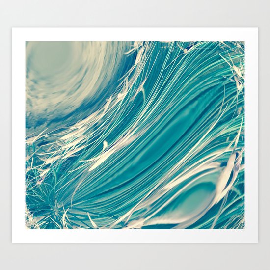 Neptune's Wild Ocean Art Print