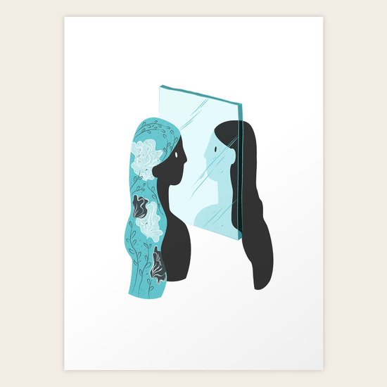 Mirror Selfie Art Print