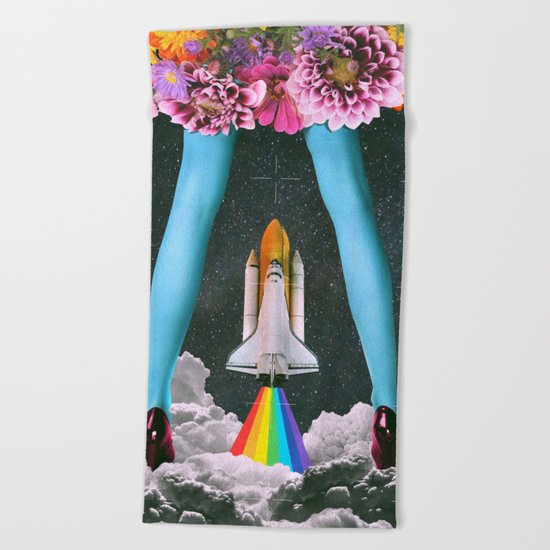 Spacewalk Beach Towel