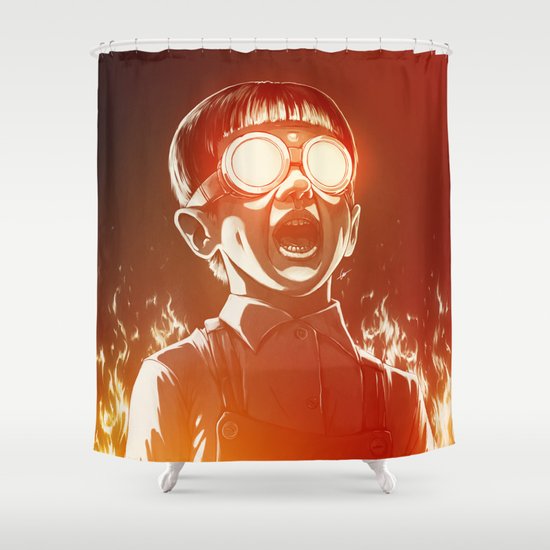 FIREEE! Shower Curtain