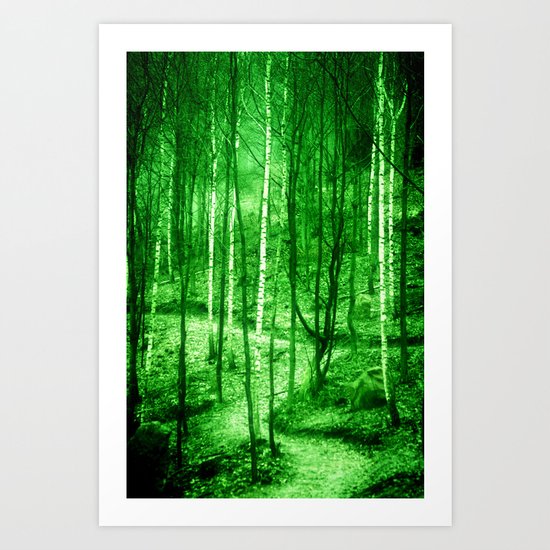 Trees - JUSTART © Art Print