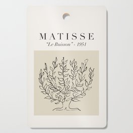 Matisse - "Le Buisson", Mid Century Abstract Art Decor Cutting Board