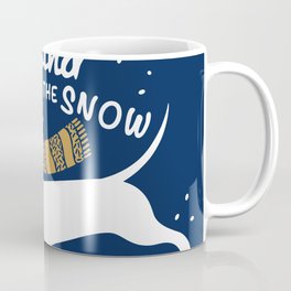 DACHSHUND THROUGH THE SNOW Coffee Mug