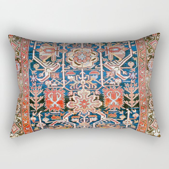 Baku South Caucasus Azerbaijan Rug Print Rectangular Pillow