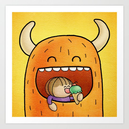 SUMMERTIME! Art Print