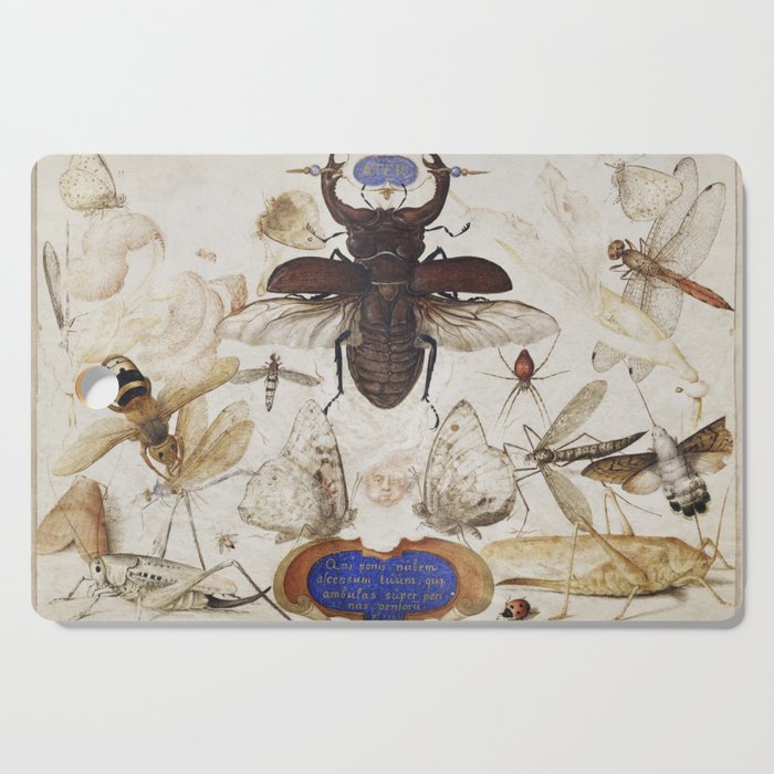 Insects and the Head of a Wind God Cutting Board