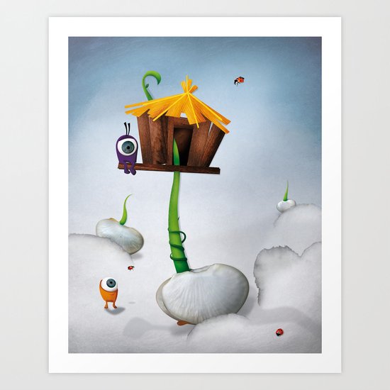 The Eyez - Seed Art Print