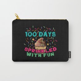 Days Of School 100th Day 100 Sprinkled Fun Cake Carry-All Pouch