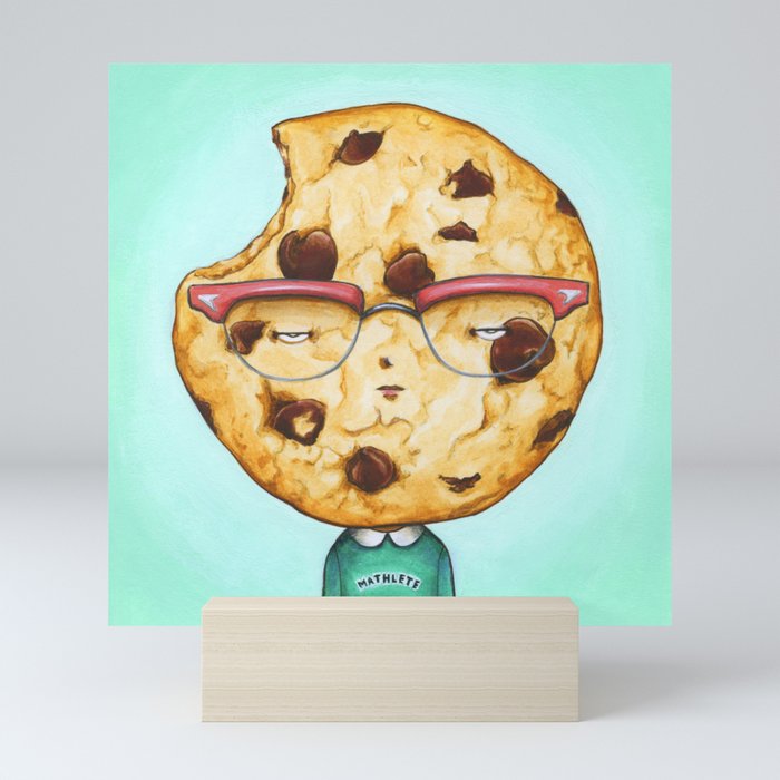 Smart Cookie - Chocolate Chip Mini Art Print