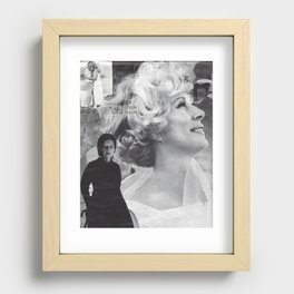 "Marjorie" Collage Recessed Framed Print