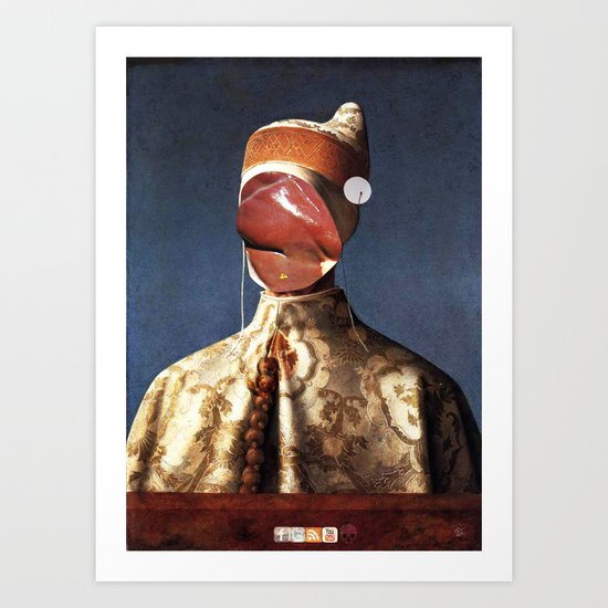 Meat Giovanni Bellini Art Print