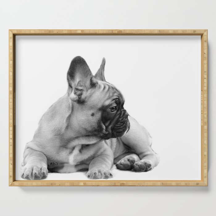 FrenchBulldog Puppy Serving Tray