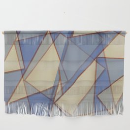 Intercrossing Triangles  Wall Hanging