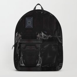 dark fantasy pattern, dark biscuit pattern, fantasy background Backpack