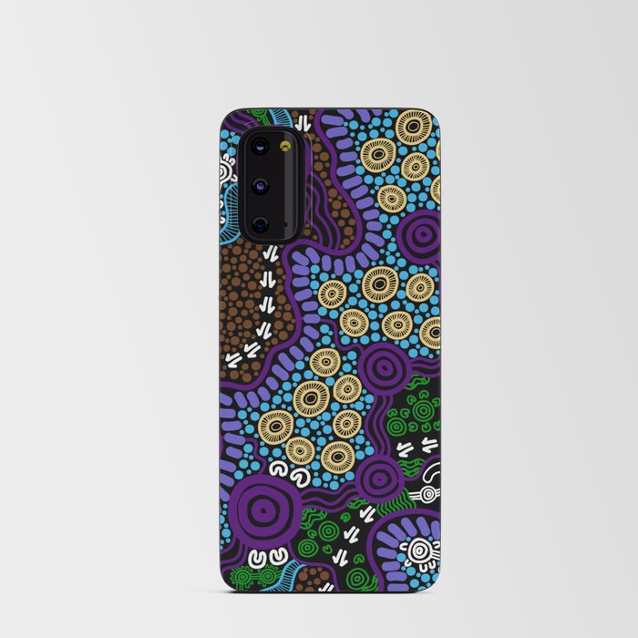 Authentic Aboriginal Art - Untitled Android Card Case