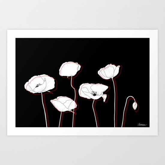 Poppies Art Print