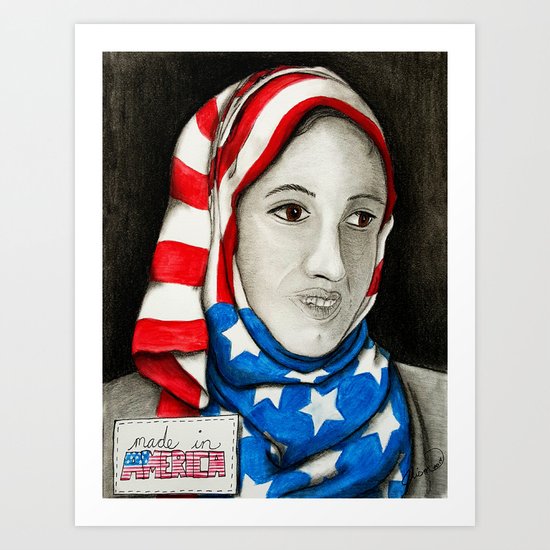 Made in America Art Print