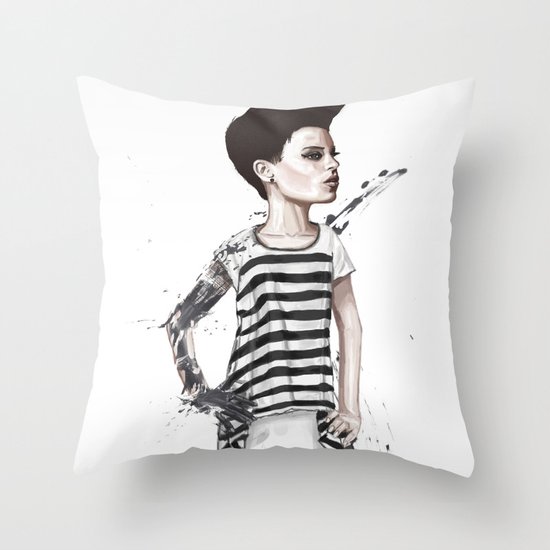 untitled II Throw Pillow
