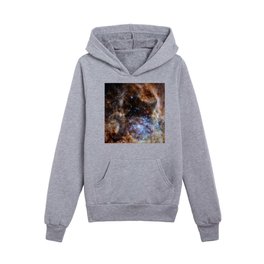 Hubble picture 26 : star cluster R136 in the Large Magellanic Cloud  Kids Pullover Hoodies