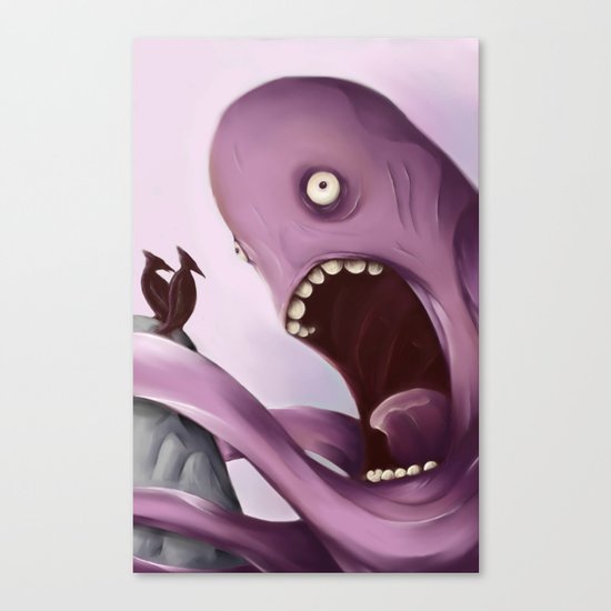 Kraken Canvas Print
