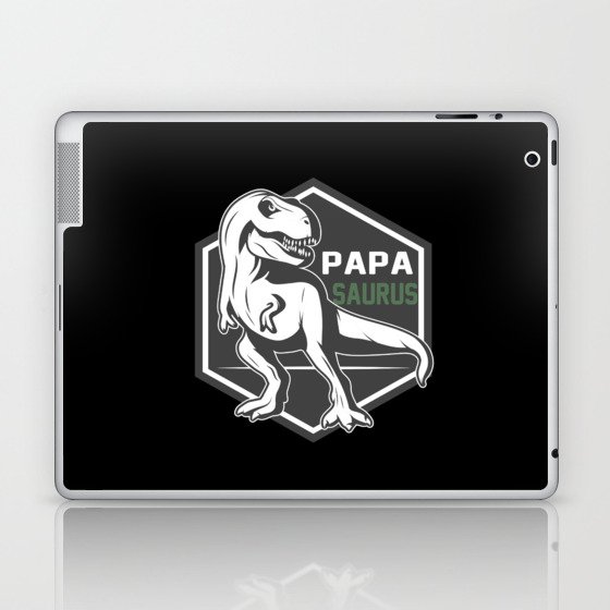 Papa Saurus Laptop & iPad Skin