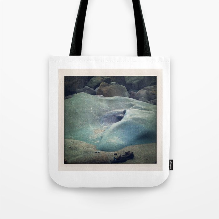 California Coast II -- Beach waves in a rock, photo perfect for a series on your wall!  Tote Bag