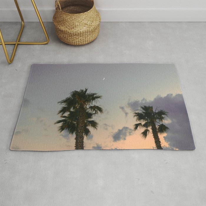 California Moon Nights | Nature and Landscape Photography Rug