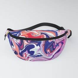 Digitally created marble design Fanny Pack