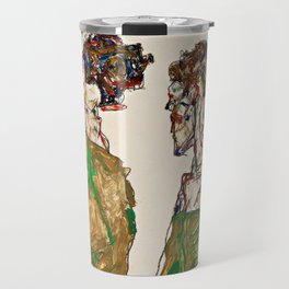 Egon Schiele - Devotion Travel Mug