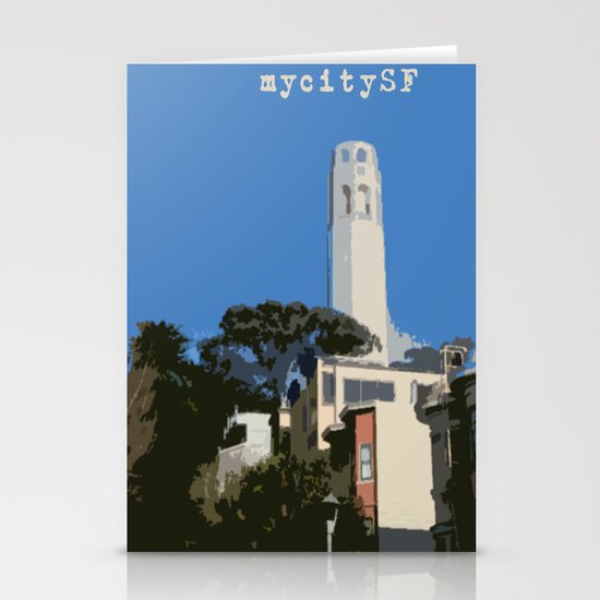Coit Tower Stationery Cards