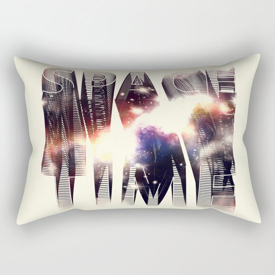 Spacetime Rectangular Pillow