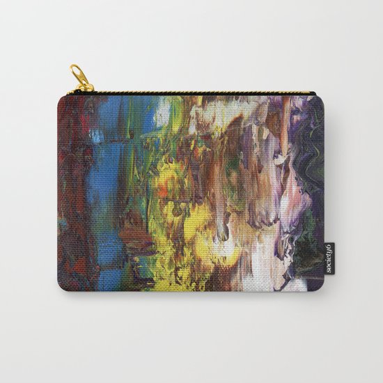 Abstract US Flag Carry-All Pouch