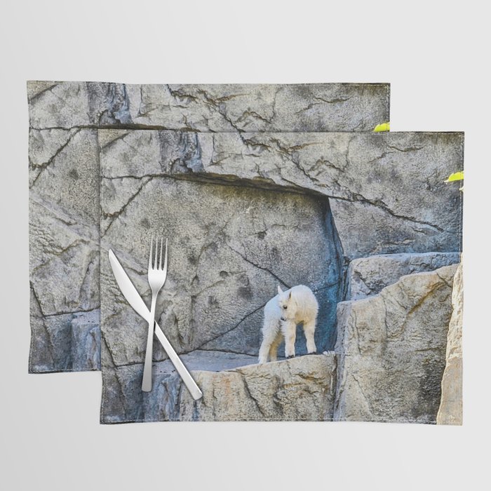 Baby Mountain Goat Placemat
