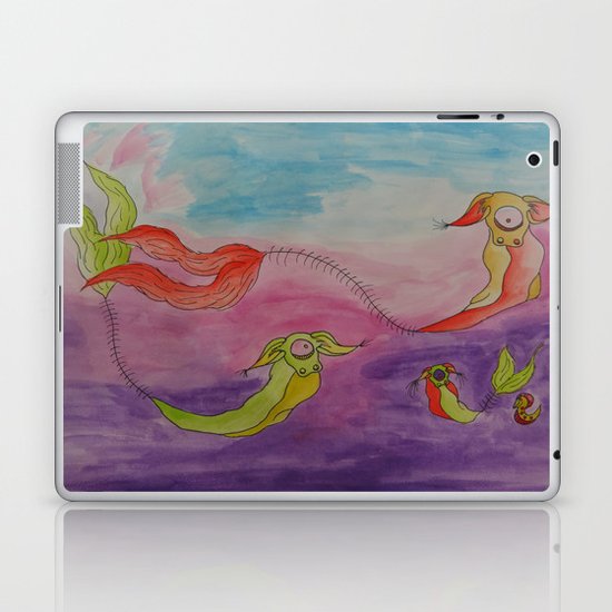 Swimming Laptop & iPad Skin
