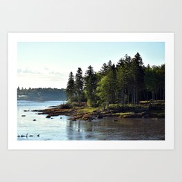 Crowley Island, Maine Art Print